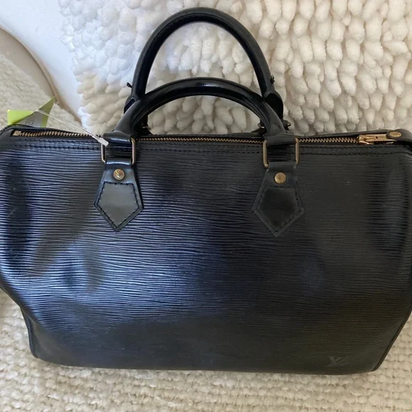 Louis Vuitton Epi Black Speedy 30 - Picture 2 of 14